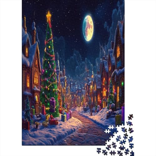 Weihnachtsbaum Puzzle 1000 Teile, Puzzle Für Erwachsene, Impossible Puzzle, Geschicklichkeitsspiel Für Die Ganze Familie, Puzzle Farbenfrohes, Puzzle-Geschenk, Puzzle 1000pcs (75x50cm) von ZWABFOFYV