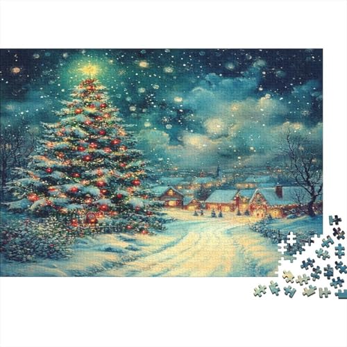 Weihnachtsbaum Puzzlespiel 1000 Teile Puzzles Für Erwachsene Lernspiel Herausforderung Spielzeug 1000 Teile Puzzles Für Erwachsene Kinder Erwachsenen Puzzlespiel Puzzel 1000pcs (75x50cm) von ZWABFOFYV