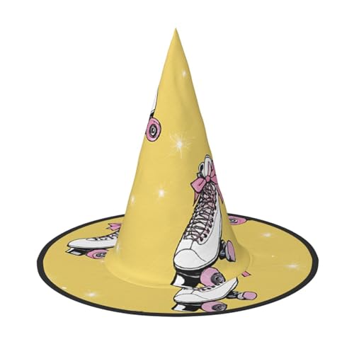 ZWLPNZZD Bunte Rollschuhe, bedruckt, faltbar, Halloween-Hut, Urlaub, Kostüm, Kappe, Cosplay, Party, Hexenhüte 1 ZWLPNZZD Bunte Rollschuhe, bedruckt, faltbar, Halloween-Hut, Urlaub, Kostüm, Kappe, Cosplay, Party, Hexenhüte 1 von ZWLPNZZD