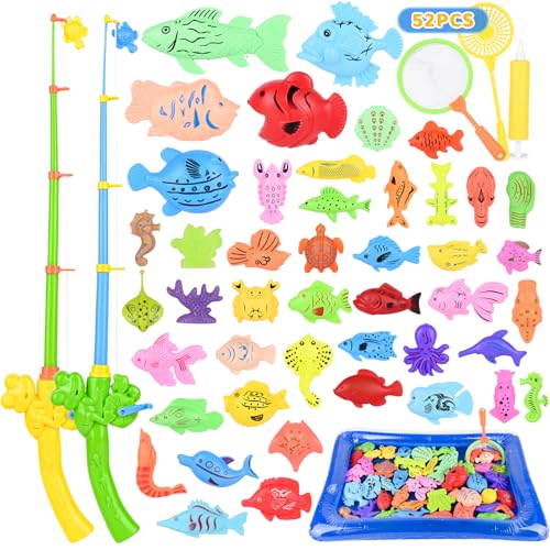 Angeln Spielzeug 52 Stück Magnetisches Angelspiel Badespielzeug Badewannenspielzeug Wasserspielzeug Badewanne Für Kleinkinder Kindern Spielzeug Outdoor Spiele Lernspiel Kinder Angeln Spielzeug 52 Stück Magnetisches Angelspiel Badespielzeug Badewannenspielzeug Wasserspielzeug Badewanne Für Kleinkinder Kindern Spielzeug Outdoor Spiele Lernspiel Kinder von ZWOOS