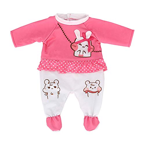 ZWOOS Puppenkleidung für New Born Baby Doll, niedlich Baumwolle Outfit für Puppen 35-43 cm ZWOOS Puppenkleidung für New Born Baby Doll, niedlich Baumwolle Outfit für Puppen 35-43 cm von ZWOOS