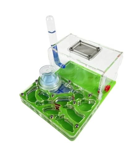 Ameisennest Ameisenfarm Ameisenhaus Acryl Ant Castle Ant Zucht Feuchtigkeitsspendende Nest Wissenschaftliche Beobachtung DIY Ant Nest Castle Ant Ameisen Terrarium Ameisen Zucht Box(Grün) von ZWQXZX