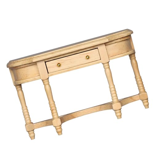 1/12 Miniatur-Puppenhäuser-Schreibtisch mit zu öffnender Schublade zur Verbesserung realistischer Szene, Modellzubehör, Sammlerstück, Puppenhäuser, Möbel 1/12 Miniatur-Puppenhäuser-Schreibtisch mit zu öffnender Schublade zur Verbesserung realistischer Szene, Modellzubehör, Sammlerstück, Puppenhäuser, Möbel von ZWTPGKRD