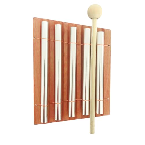 Classroom Chimes Handglocken aus Holz, Percussion-Instrumente, Geschenke für Kinder und Erwachsene von ZWTPGKRD