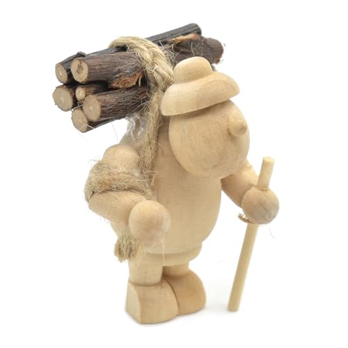 DIYS Puppenhäuser Holzfäller tragen Brennholz Dekorationen Zubehör Miniaturgarten Ornamente Puppenhäuser Dekorationen Zubehör DIYS Puppenhäuser Holzfäller tragen Brennholz Dekorationen Zubehör Miniaturgarten Ornamente Puppenhäuser Dekorationen Zubehör von ZWTPGKRD