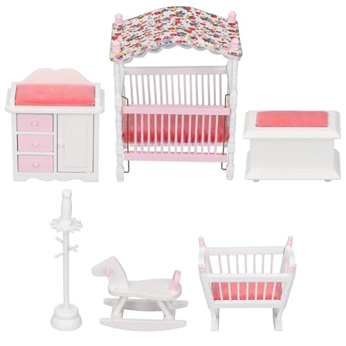 Exquisites 1/12 Puppenhäuser-Möbel-Set für kreatives Spielen und Ausstellen realistischer Möbel, kreatives Spielpuppenhäuser-Set Exquisites 1/12 Puppenhäuser-Möbel-Set für kreatives Spielen und Ausstellen realistischer Möbel, kreatives Spielpuppenhäuser-Set von ZWTPGKRD