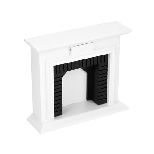 Holz Schwarz Weiß Kamine 1:12 Puppenhäuser Miniaturen Szenen Zubehör 1:12 Maßstab Miniatur Möbel Dekoration Zubehör Holz Schwarz Weiß Kamine 1:12 Puppenhäuser Miniaturen Szenen Zubehör 1:12 Maßstab Miniatur Möbel Dekoration Zubehör von ZWTPGKRD