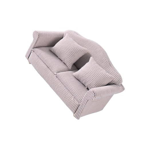 Künstlerische Holz-Sofa-Miniatur-Heimdekorationsmodell-Figur für 1/12 Puppenhäuser, Landschaftsbau, Zubehör, Puppenhäuser, Miniatur-Couch Künstlerische Holz-Sofa-Miniatur-Heimdekorationsmodell-Figur für 1/12 Puppenhäuser, Landschaftsbau, Zubehör, Puppenhäuser, Miniatur-Couch von ZWTPGKRD