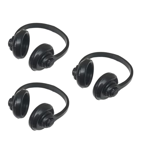 Miniatur-Kopfhörer-Requisiten mit Details für 1/12 Puppenhäuser, realistische Miniatur-Kopfhörer Miniatur-Kopfhörer-Requisiten mit Details für 1/12 Puppenhäuser, realistische Miniatur-Kopfhörer von ZWTPGKRD