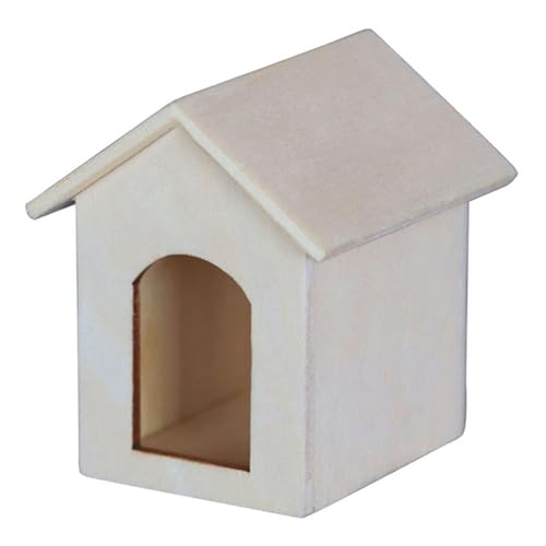 Realistische Miniatur-Hundehütte, Haustierhaus für 1/12 Puppenhäuser, Möbel- und Gartenszene, Dekoration, Miniatur-Haustierhaus Realistische Miniatur-Hundehütte, Haustierhaus für 1/12 Puppenhäuser, Möbel- und Gartenszene, Dekoration, Miniatur-Haustierhaus von ZWTPGKRD