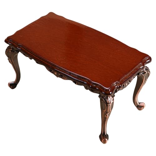 Realistischer Couchtisch, Miniatur-Modell-Möbel für 1/12 Puppenhäuser, verbessert die Fantasie und Kreativität, Rollenspiele, Puppenhäuser, Möbel Realistischer Couchtisch, Miniatur-Modell-Möbel für 1/12 Puppenhäuser, verbessert die Fantasie und Kreativität, Rollenspiele, Puppenhäuser, Möbel von ZWTPGKRD