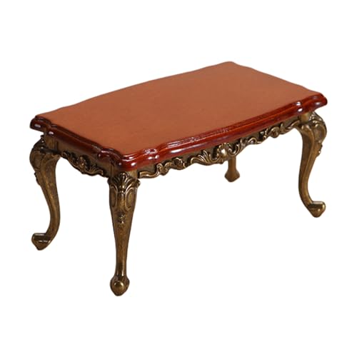 Realistischer Couchtisch, Miniatur-Modell-Möbel für 1/12 Puppenhäuser, verbessert die Fantasie und Kreativität, Rollenspiele, Puppenhäuser, Möbel Realistischer Couchtisch, Miniatur-Modell-Möbel für 1/12 Puppenhäuser, verbessert die Fantasie und Kreativität, Rollenspiele, Puppenhäuser, Möbel von ZWTPGKRD