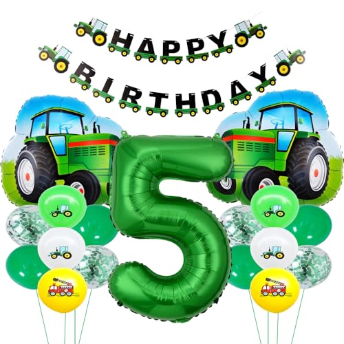 ZWWsullo Traktor Geburtstag Geko 5 Jahre geschenke zum 5 geburtstag junge geburtstag 5 jahre junge luftballons 5 jahre Luftballon Traktor Deko kindergeburtstag traktor geburtstag deko 5 jahre ZWWsullo Traktor Geburtstag Geko 5 Jahre geschenke zum 5 geburtstag junge geburtstag 5 jahre junge luftballons 5 jahre Luftballon Traktor Deko kindergeburtstag traktor geburtstag deko 5 jahre von ZWWsullo