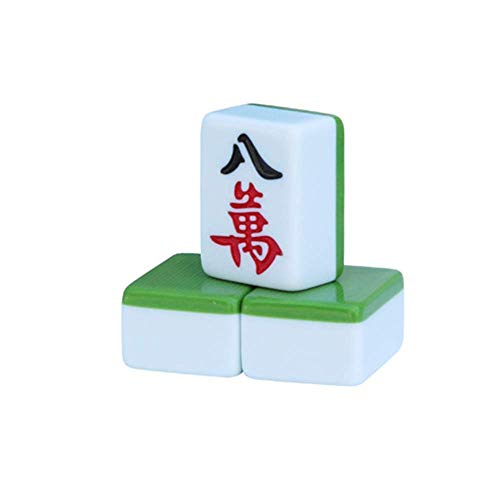 ZXOPTY Mahjong Mahjong 144er Set Reise Reise Familie Freizeit Profi Chinesisches Mahjong Mah Jong von ZXOPTY