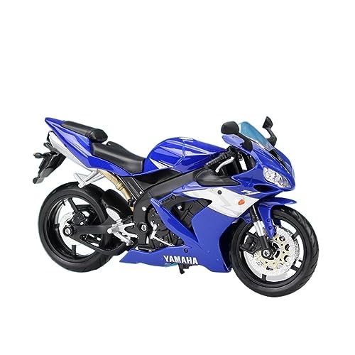 1:12 Legierungs-Motorrad-Straßenrennmodell Für:Yamaha YZF-R1 Motorrad-Druckguss Geschenksammlung(B) von ZYAURA