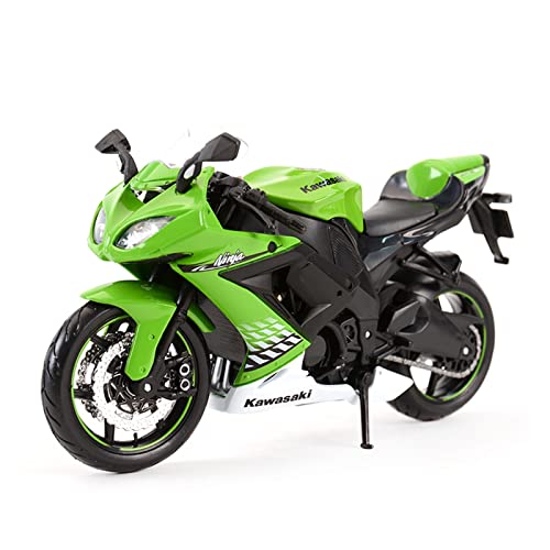 1:12 ZX-10R Black Die Cast Fahrzeuge Sammlung Freizeit Motorrad Modell Spielzeug Sammlung von Geschenken (B) von ZYAURA