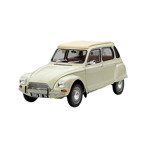 Citroen Dyane 6 1970 Oldtimer-Limousine, Legierungsautomodell, für: Druckguss im Maßstab 1:18 von ZYAURA