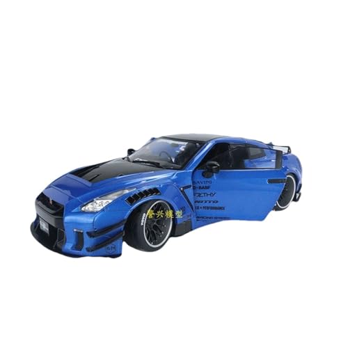 Nissan GT-R R35 Skyline Sportwagen, Legierungsautomodell, für: Druckguss im Maßstab 1:18 von ZYAURA