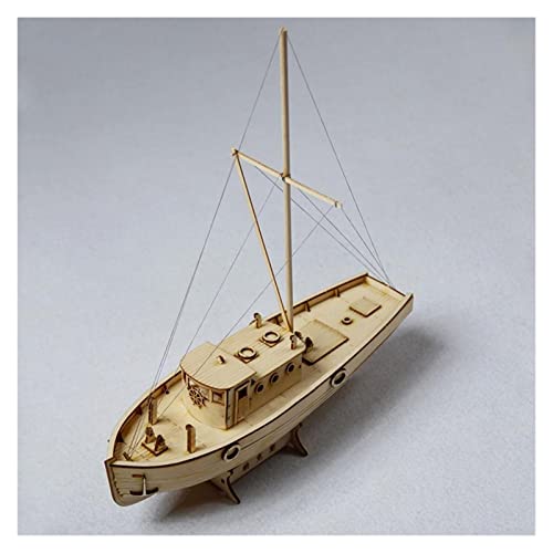 Schiffsbaumodell Bausatz Holzsegelboot 1:50 von ZYAURA