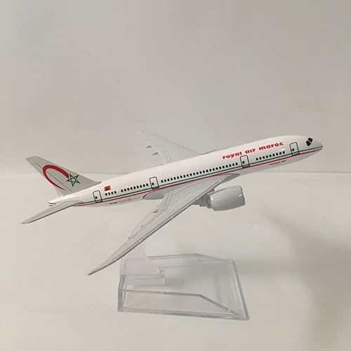 Umwelt Bild Für: 16 cm Royal Airlines Marokko Boeing 787 Modell Druckguss Metall Flugzeug 1: 400 Flugzeug Spielzeug von ZYAURA