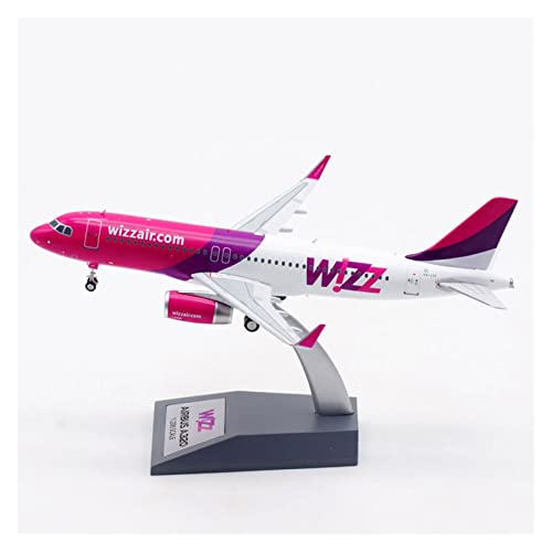 Umwelt Bild Geformt 1/200 Skala Wizz Air A320 HA-LYF Legierung Flugzeugmodell von ZYAURA