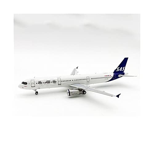 Umweltbild Druckguss Maßstab 1:200 SAS Scandinavian Airlines A321 Legierung Flugzeugmodell von ZYAURA