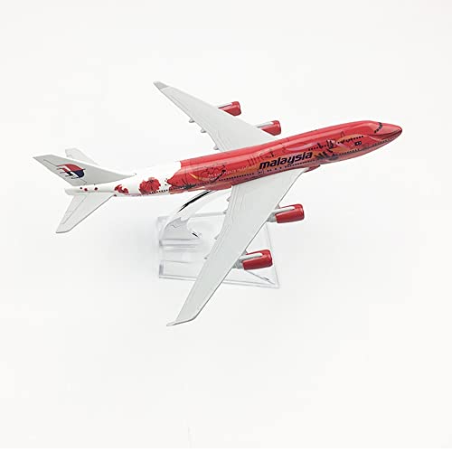 Umweltbild Für: 1/400 Flugzeug Boeing 747 Malaysia 16cm Leichtmetallflugzeug B747 Modell von ZYAURA