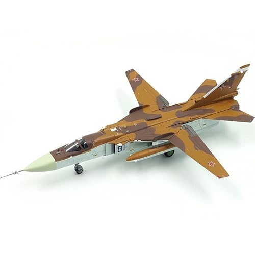 ZYAURA Umweltbild Für: 1/72 Alloy Die Casting Aircraft Model Russian Air Force SU-24MK Su-24 Fighter Bomber Military Weapon Model von ZYAURA