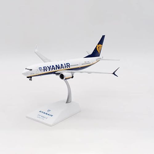 Umweltbild Für: Maßstab 1:200 B737-8MAX Ei-HAW RYANAIR Flugzeugmodell Flugzeugmodell aus Legierung von ZYAURA