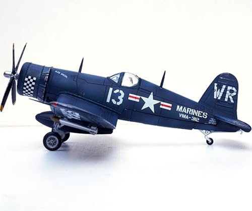 ZYAURA Umweltbild Für: Fmuri 4U Corsair F4U Viking Kampfflugzeugmodell im Maßstab 1:72 Druckguss-Metallflugzeug von ZYAURA