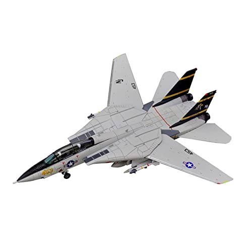 Umweltbild Geformt 1: 72 Verhältnis US Navy F-14A Tomcat VF-124 Legierung Flugzeugmodell von ZYAURA