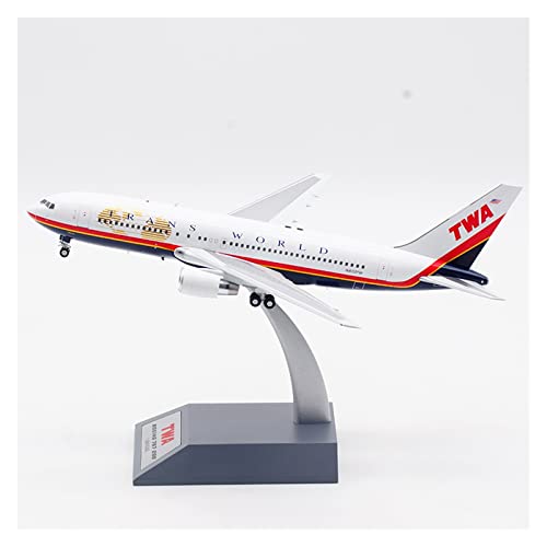 Umweltbild Spritzguss 1: 200 TWA B767-200 N603TW Legierung Flugzeugmodell von ZYAURA