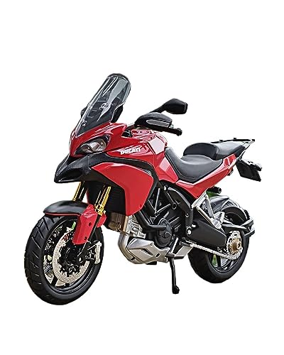 ZYAURA 1/12 Motorrad-Modellrennen Für: Ducati Multistrada MTS 1200S Geschenksammlung von ZYAURA