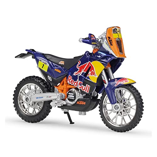 ZYAURA 1/18 KTM 450 SX-F Factory Edition Red Bull Motorrad Modellfahrzeug Sammlungsauto Geschenksammlung von ZYAURA