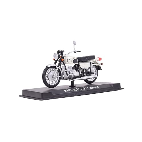 ZYAURA 1/24 Automodell Sowjetisches Dnepr-Motorrad KMZ-8.157-01 Geschenksammlung von ZYAURA