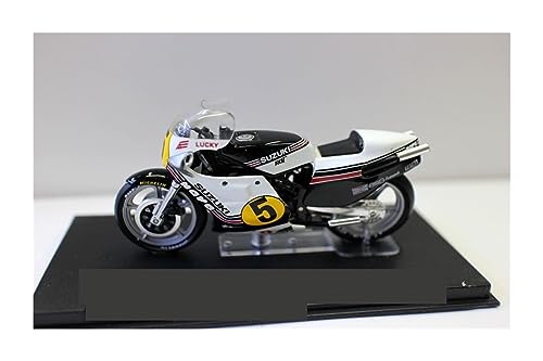 ZYAURA 1/24 Motorradmodell RGB500 Desktop for Kinder Für: Druckgussmetall Geschenksammlung von ZYAURA