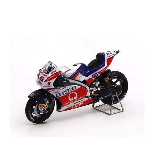 ZYAURA 1/43 Motorradserie Druckgusssimulation Für: 2015 Ducati 3rd Geschenksammlung von ZYAURA