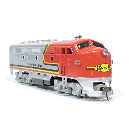 ZYAURA 1/87 Classic Santa Fe Railway F2 Dog Head Train Model Driven Adult Series von ZYAURA