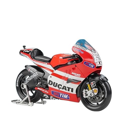 ZYAURA 1:10 Motorrad Aus Druckgusslegierung Für: 2013 Aucati Desmosedici 69 RR Factory Racing Team Geschenksammlung(A) von ZYAURA