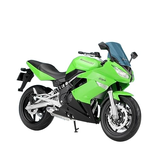 ZYAURA 1:10 Simulation Legierung Motorrad Für: Kawasaki Ninja 650R Modellauto Geschenksammlung von ZYAURA