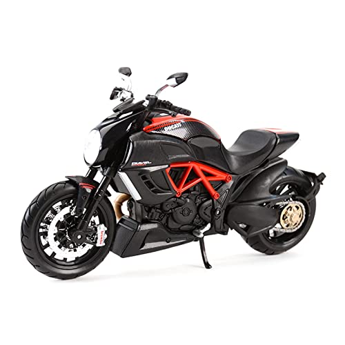 ZYAURA 1:12 Carbon Red Die-Cast Fahrzeug Sammlerstück Hobby Motorrad Modell Spielzeug Geschenksammlung von ZYAURA