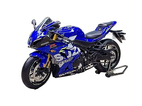 ZYAURA 1:12 Collection Ornament Geschenk FÜR: Suzuki GSX R1000 Legierungsmotorrad Geschenksammlung(C) von ZYAURA