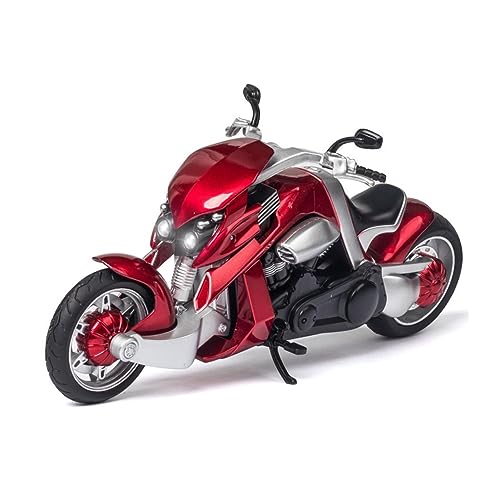 ZYAURA 1:12 Druckguss-Motorrad Mit Licht Und Sound FÜR: Yamaha V-REX Metall Geschenksammlung(A) von ZYAURA