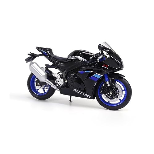 ZYAURA 1:12 Druckguss-Motorrad-Rückzug Für: Suzuki GSX-R1000, Metall Geschenksammlung(B) von ZYAURA