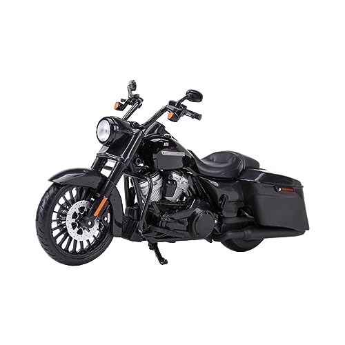 ZYAURA 1:12 Fahrzeug-Motorradmodell für: 2017 Road King Speclal Geschenkkollektion von ZYAURA