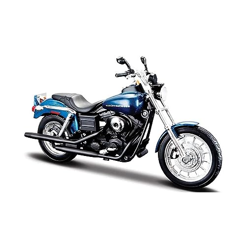 ZYAURA 1:12 Für: Harley Davidson 2004 Dyna Super Glide Sport Static Diecast Geschenksammlung von ZYAURA