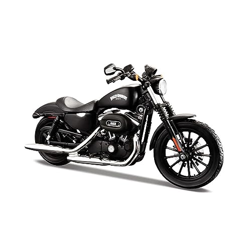 ZYAURA 1:12 Für: Harley Davidson 2014 Sportster Iron 883 Classic Static Die Cast Geschenksammlung(A) von ZYAURA