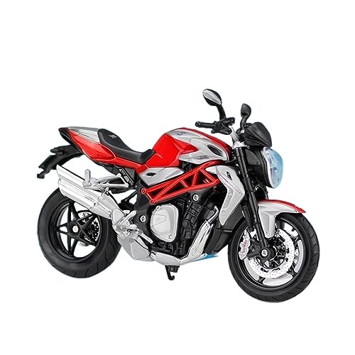 ZYAURA 1:12 Legierung Motorrad Metall Auto Für: MV Agusta Brutale 1090 RR Simulation Geschenksammlung von ZYAURA