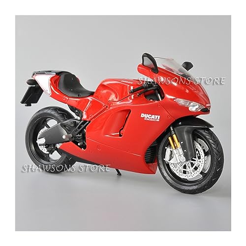 ZYAURA 1:12 Modell Ducati Desmosedici Sports Bike Miniatur-Nachbildung Für: Druckguss Geschenksammlung von ZYAURA