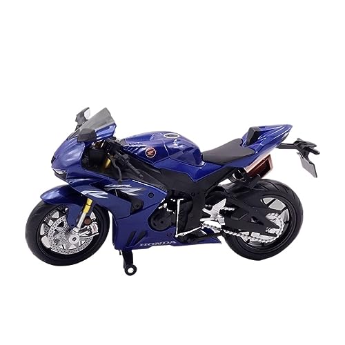 ZYAURA 1:12 Motorrad Für: Modell Mit Licht Und Sound Honda CBR 1000rr Druckguss Geschenksammlung(B) von ZYAURA